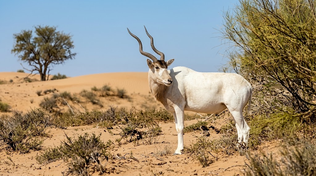 Addax: Facts, Habitat & Conservation in Morocco